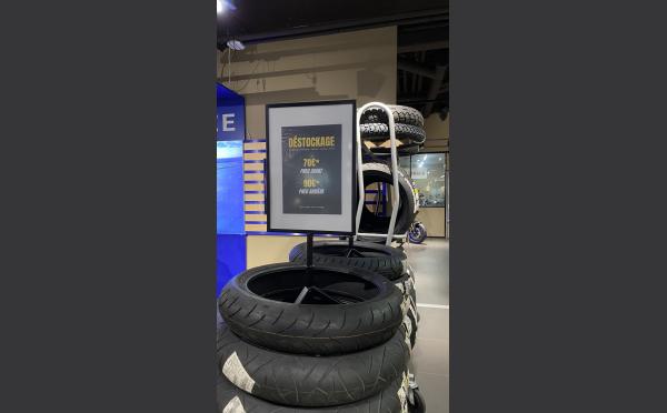Grand déstockage de pneus chez Motos Sohn