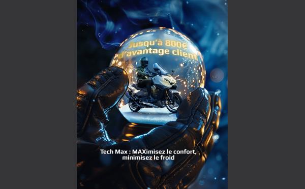 Opération Yamaha Tech Max : jusqu’à 800€ d'accessoires offert !