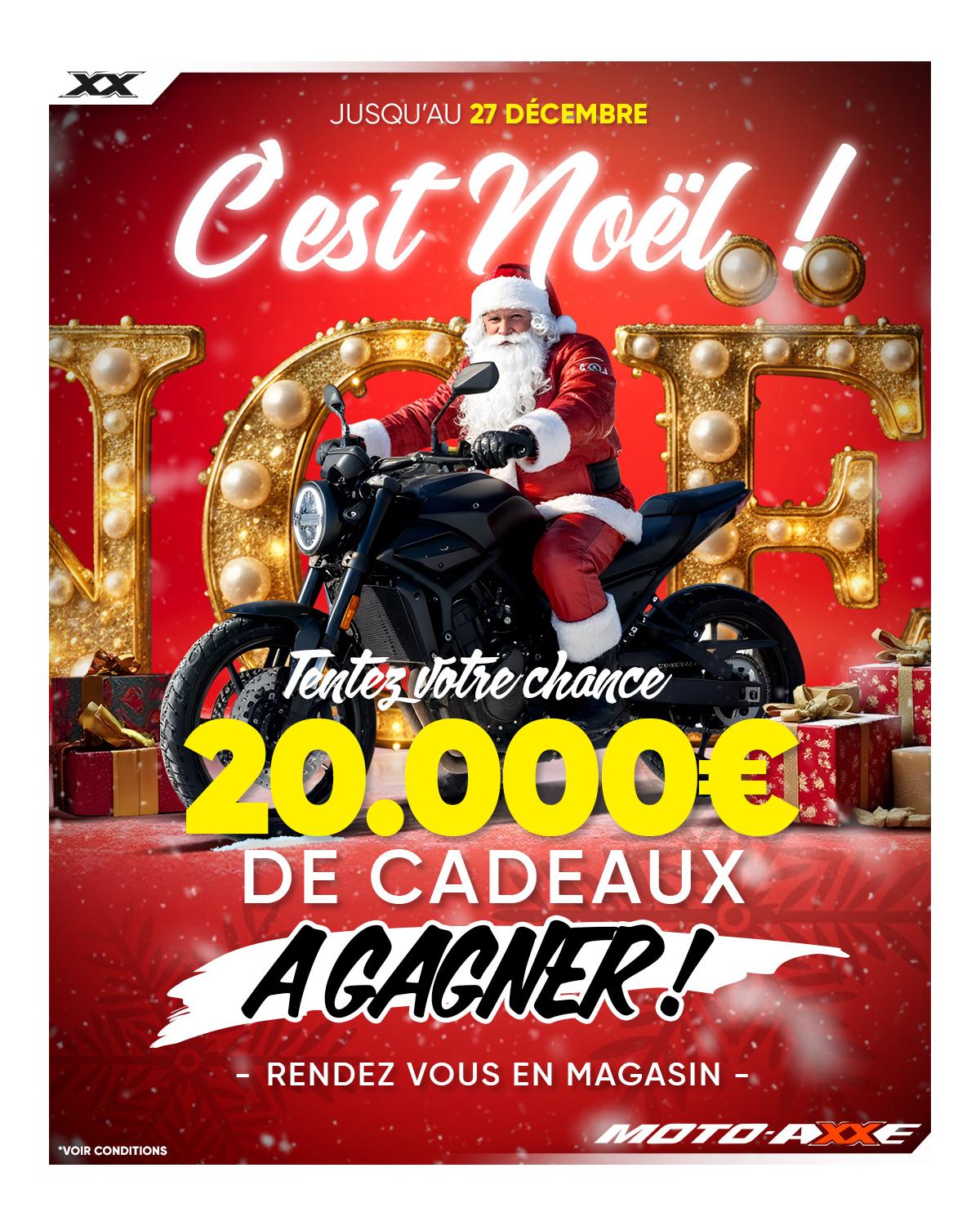 Jusqu'à 200€ de remise pour Noël et 20 000€ de cadeaux à gagner !